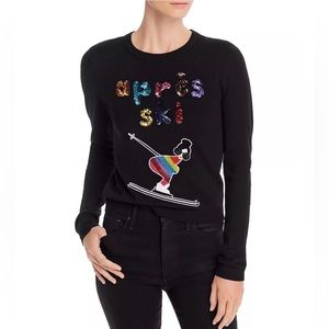 ALICE + OLIVIA CONNIE EMBELLISHED PULLOVER NWT SZ XS